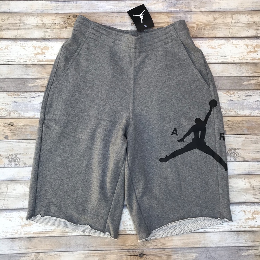 Nike Air Jordan Grey Jogger Shorts